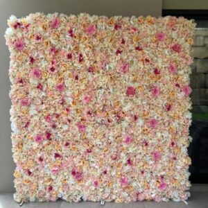 Pink Flower Wall